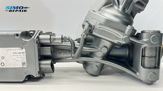 AU109R(RHD) Repaired RHD electric power steering rack Audi A6. Type of gear teeth: Inclined